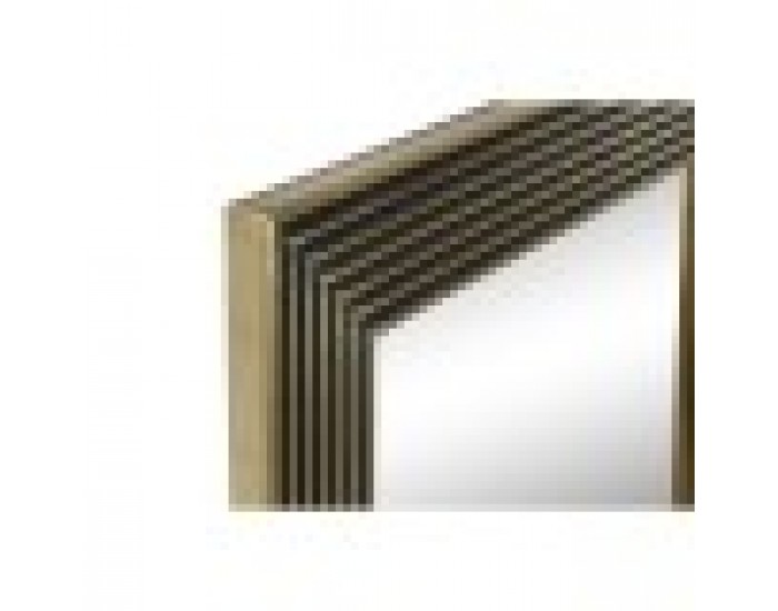 Стенно огледало Home ESPRIT Месинг 70 x 3 x 120 cm