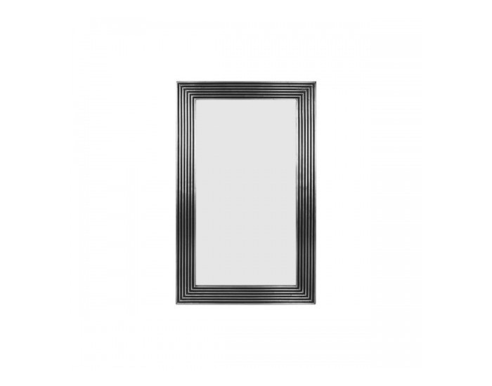 Стенно огледало Home ESPRIT Сребрист Месинг 75 x 9 x 125 cm