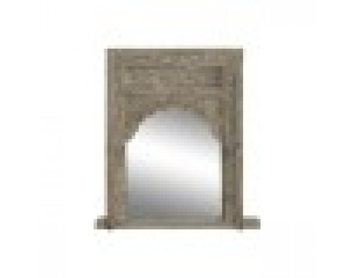 Стенно огледало Home ESPRIT Естествен 60 x 10 x 85 cm