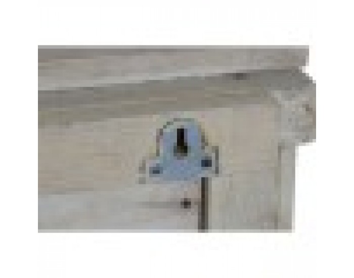 Стенно огледало Home ESPRIT Естествен 60 x 10 x 85 cm