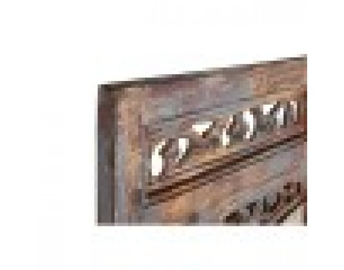 Огледало Home ESPRIT Син Дървен 90 x 4 x 180 cm