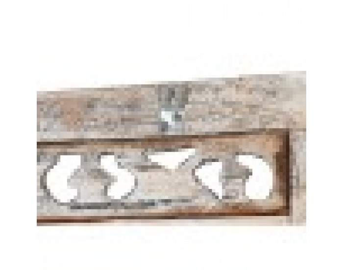 Огледало Home ESPRIT Син Дървен 90 x 4 x 180 cm