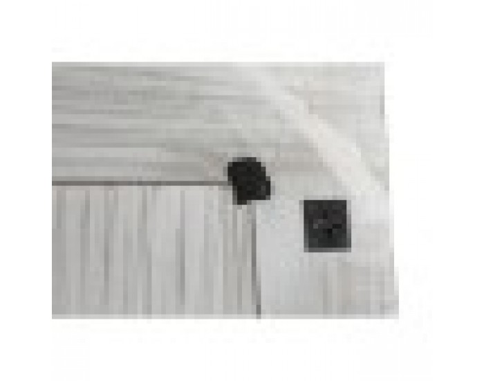 Стенно огледало Home ESPRIT Бял Индианец Гранитогрес 87 x 4 x 175 cm