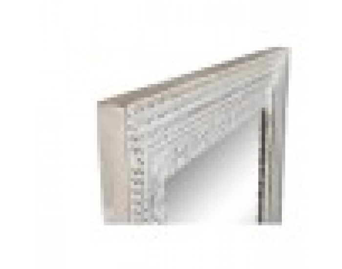 Стенно огледало Home ESPRIT Бял Индианец Гранитогрес 87 x 4 x 175 cm