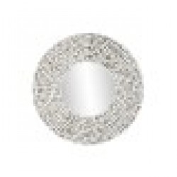 Стенно огледало Home ESPRIT Бял Гранитогрес 120 x 4 x 120 cm - Home esprit
