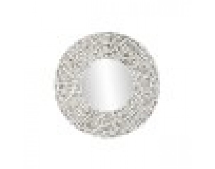 Стенно огледало Home ESPRIT Бял Гранитогрес 120 x 4 x 120 cm