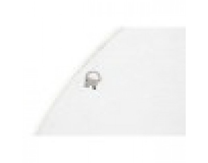 Стенно огледало Home ESPRIT Бял Гранитогрес 120 x 4 x 120 cm