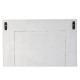 Стенно огледало DKD Home Decor 154 x 4 x 94 cm Дървен Бял Дърво манго Ромб Модерен
