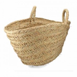 Firewood Basket EDM Еспарто Овален 60 x 45 x 35 cm - Grătare și accesorii pentru grătare