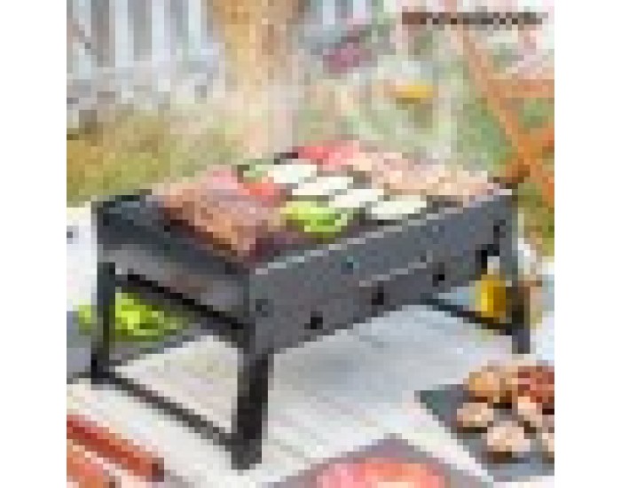 Преносимо Сгъваемо Барбекю за Въглища BearBQ InnovaGoods