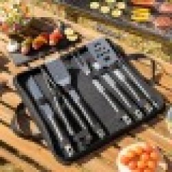 Комплект Прибори за Барбекю с Куфарче BBSet InnovaGoods 12 Части - Grătare și accesorii pentru grătare