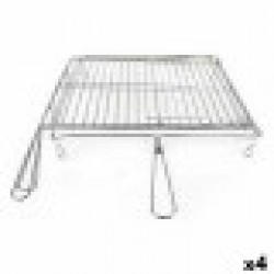 Скара Algon Хромирано Въртящ се 40 x 45 x 10 cm (4 броя) - Grătare și accesorii pentru grătare