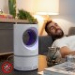 Лампа против Комари чрез Засмукване KL Virvel InnovaGoods - Unelte și accesorii de grădină