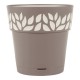 Self-watering pot Cloe Кафяв Пластмаса (19 x 19 x 19 cm)