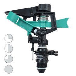 Пръскачка за Поливане Ferrestock SEC-CIR Черен M1/2" Твърда пластмаса - Articole de grădinărit, ghivece, sisteme de irigare