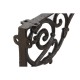 Статив за стена Home ESPRIT Желязо 24 x 3,2 x 15 cm