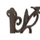 Поставка за Стена за Увисване на Саксии с Цветя Home ESPRIT Желязо 22,5 x 3,5 x 19 cm