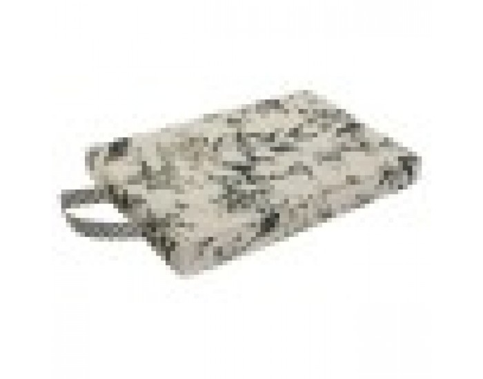 Floor cushion Home ESPRIT Зелен Бежов Памук полиестер 40 x 25 x 4 cm