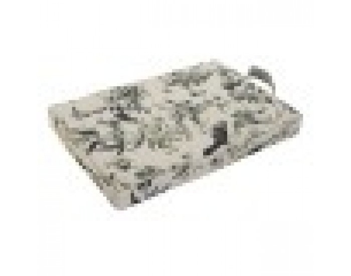 Floor cushion Home ESPRIT Зелен Бежов Памук полиестер 40 x 25 x 4 cm