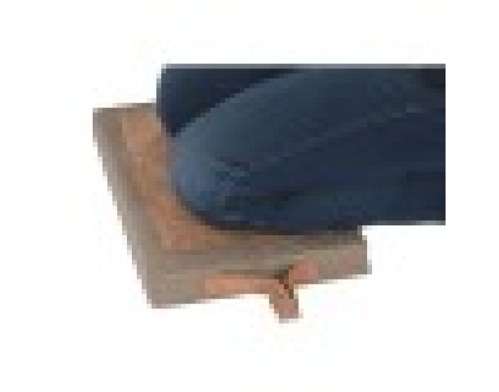 Floor cushion Home ESPRIT Кафяв Памук полиестер 40 x 25 x 4 cm