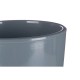 Комплект Саксии за цветя Ø 22 cm Ø 27 cm 2 Части Антрацит Глина