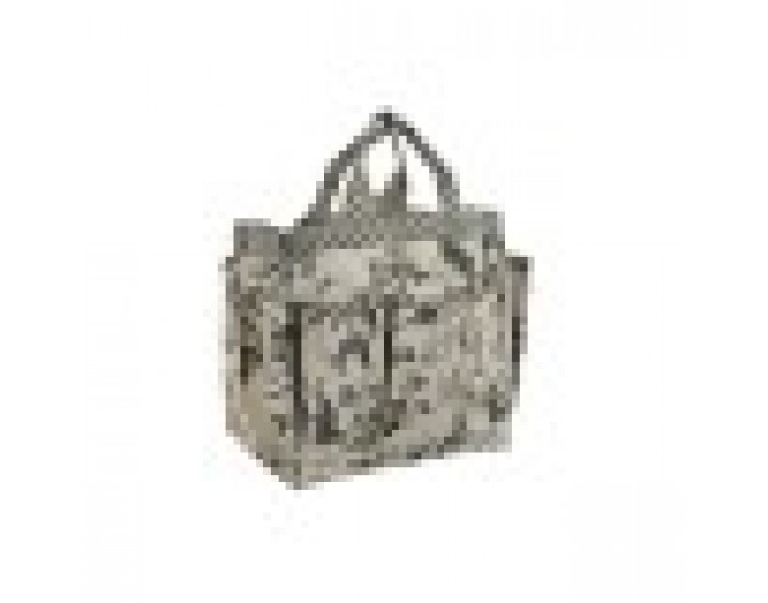 Поставки за инструменти Home ESPRIT Градина Кошница Зелен Бежов 47 x 18 x 27 cm