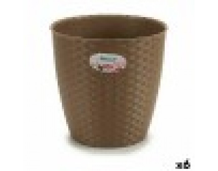 Саксия Stefanplast Кафяв Пластмаса 24 x 22,5 x 24 cm (6 броя)