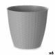 Саксия Stefanplast Сив Пластмаса 24 x 22,3 x 24 cm (6 броя)