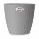 Саксия Stefanplast Сив Пластмаса 24 x 22,3 x 24 cm (6 броя)