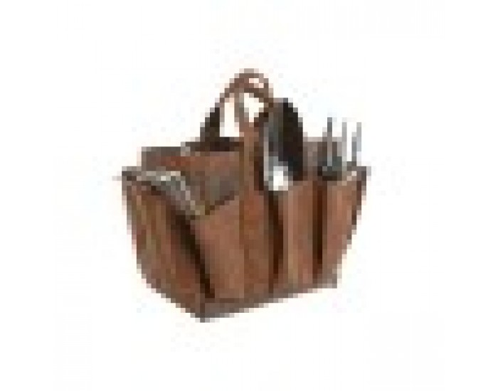 Поставки за инструменти Home ESPRIT Чанта Градина Кафяв 47 x 18 x 27 cm