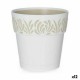 Саксия за самостоятелно поливане Stefanplast Gaia Бял Пластмаса 15 x 15 x 15 cm (12 броя)