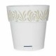 Саксия за самостоятелно поливане Stefanplast Gaia Бял Пластмаса 15 x 15 x 15 cm (12 броя)