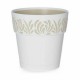 Саксия за самостоятелно поливане Stefanplast Gaia Бял Пластмаса 15 x 15 x 15 cm (12 броя)