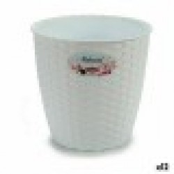 Саксия Stefanplast Бял Пластмаса 19 x 17,5 x 19 cm (12 броя) - Articole de grădinărit, ghivece, sisteme de irigare