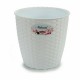 Саксия Stefanplast Бял Пластмаса 19 x 17,5 x 19 cm (12 броя)