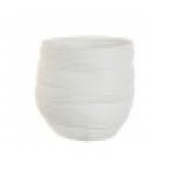 Саксия Home ESPRIT Бял Керамика 29 x 29 x 27 cm - Articole de grădinărit, ghivece, sisteme de irigare