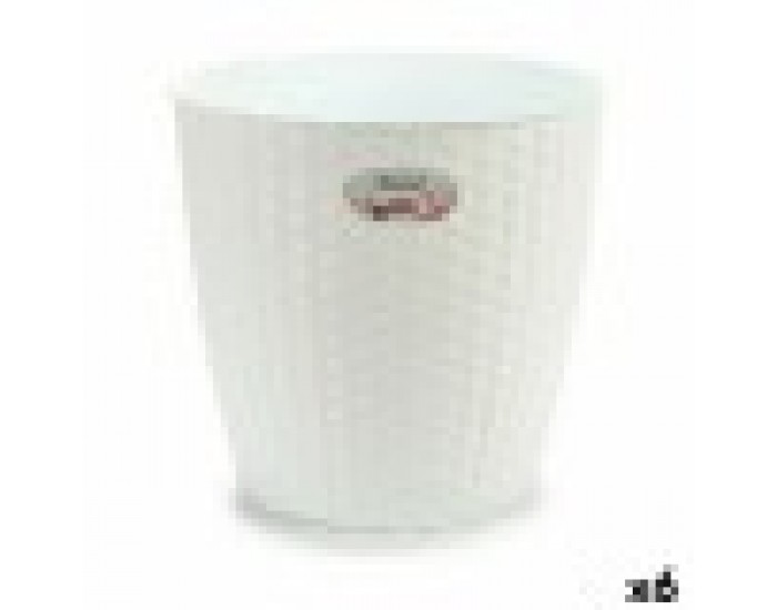 Саксия Stefanplast Бял Пластмаса 29 x 27 x 29 cm (6 броя)