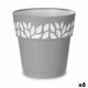 Саксия за самостоятелно поливане Stefanplast Cloe Сив Пластмаса 25 x 25 x 25 cm (6 броя)