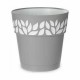 Саксия за самостоятелно поливане Stefanplast Cloe Сив Пластмаса 25 x 25 x 25 cm (6 броя)