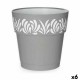 Саксия за самостоятелно поливане Stefanplast Gaia Сив Пластмаса 25 x 25 x 25 cm (6 броя)