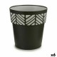 Саксия за самостоятелно поливане Stefanplast Orfeo Антрацит Пластмаса 25 x 25 x 25 cm (6 броя)