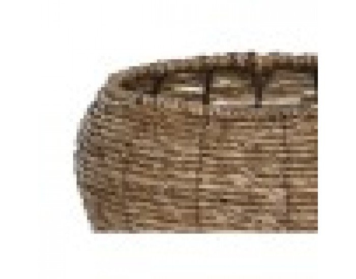 Комплект саксии Home ESPRIT Кафяв Метал влакно 41 x 41 x 32 cm