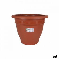 Саксия Dem Squares Пластмаса Кафяв Ø 50 cm (6 броя) - Articole de grădinărit, ghivece, sisteme de irigare