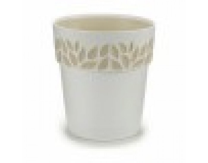 Саксия за самостоятелно поливане Stefanplast Cloe Бял Пластмаса 19 x 19 x 19 cm (12 броя)