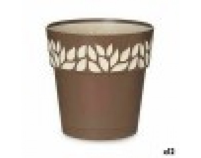 Саксия за самостоятелно поливане Stefanplast Cloe Кафяв Пластмаса 19 x 19 x 19 cm (12 броя)