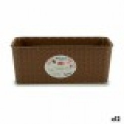Саксия Stefanplast Кафяв PVC 13 x 11 x 28,5 cm (12 броя) - Articole de grădinărit, ghivece, sisteme de irigare
