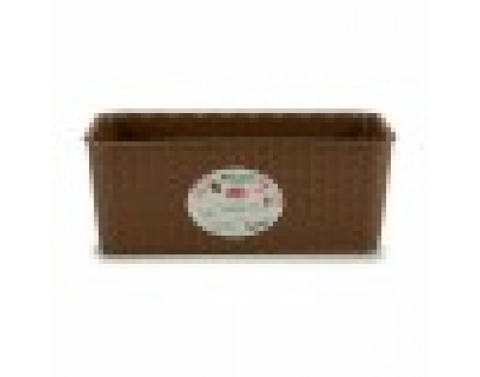 Саксия Stefanplast Кафяв PVC 13 x 11 x 28,5 cm (12 броя)