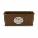 Саксия Stefanplast Кафяв PVC 13 x 11 x 28,5 cm (12 броя)