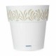 Саксия за самостоятелно поливане Stefanplast Gaia Бял Пластмаса 29 x 29 x 29 cm (6 броя)