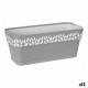 Самополиваща Сеялка Cloe Сив Бял Пластмаса (13,3 x 12,3 x 29,3 cm) (12 броя)